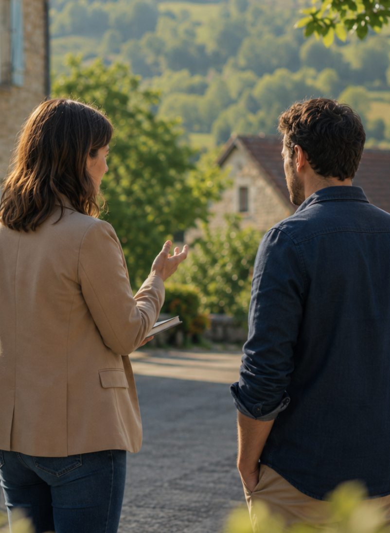 Conseiller Evoludis en rendez-vous avec un dirigeant